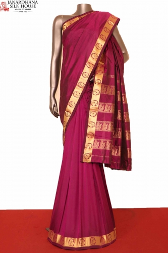 Traditional Art South Silk Saree